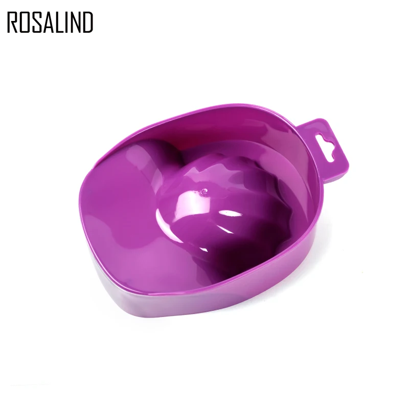 1 шт. акриловая миска для ногтей Rosalind Гель лак снятия лака маникюрные миски
