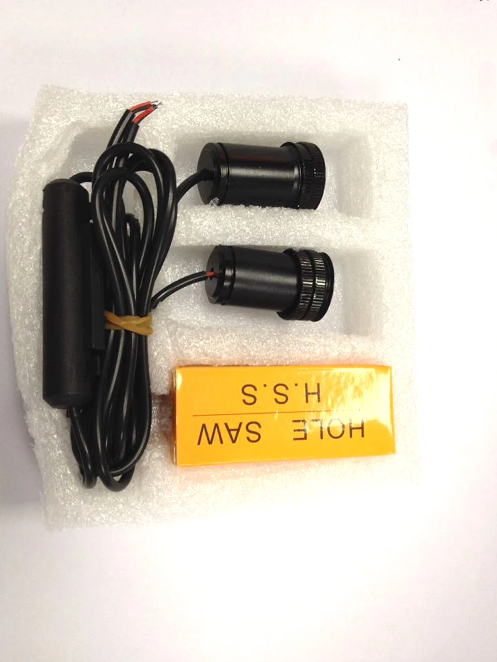 Бесплатная доставка 4 го поколения 7 Вт автомобиль призрак тени свет лазерная