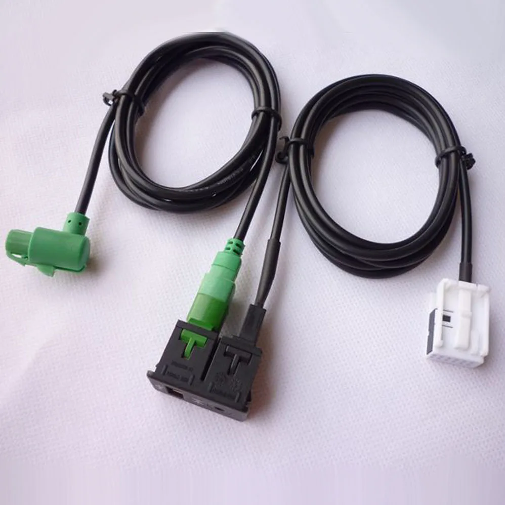 

AUX USB buton cable for X5 X6 e88 E90 E91 E92 E93 F07GT F10 F11 F18 E12 F13 F01 F02 F03 F04HYB F25 E70 E71 E72 HYB Z4 E89