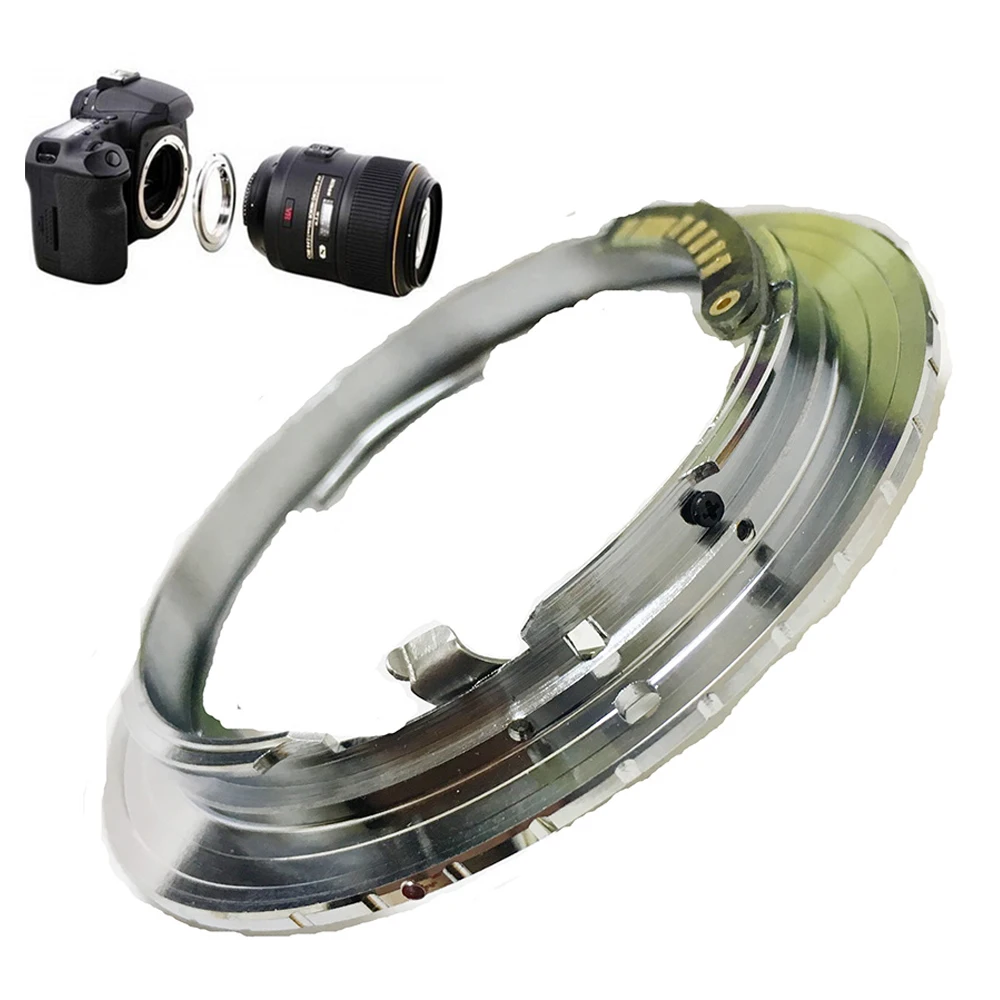 Адаптер VENES для Nikon F с креплением на объектив Canon (D) SLR 7D Mark II 5D III 5D|emf af|af confirmpixco af |