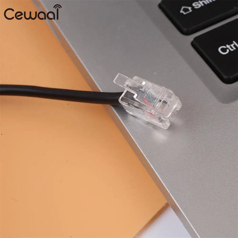 Cewaal RJ9 до 3 5 мм 2 разъем 40 см кабель адаптер телефонная гарнитура наушники кабели