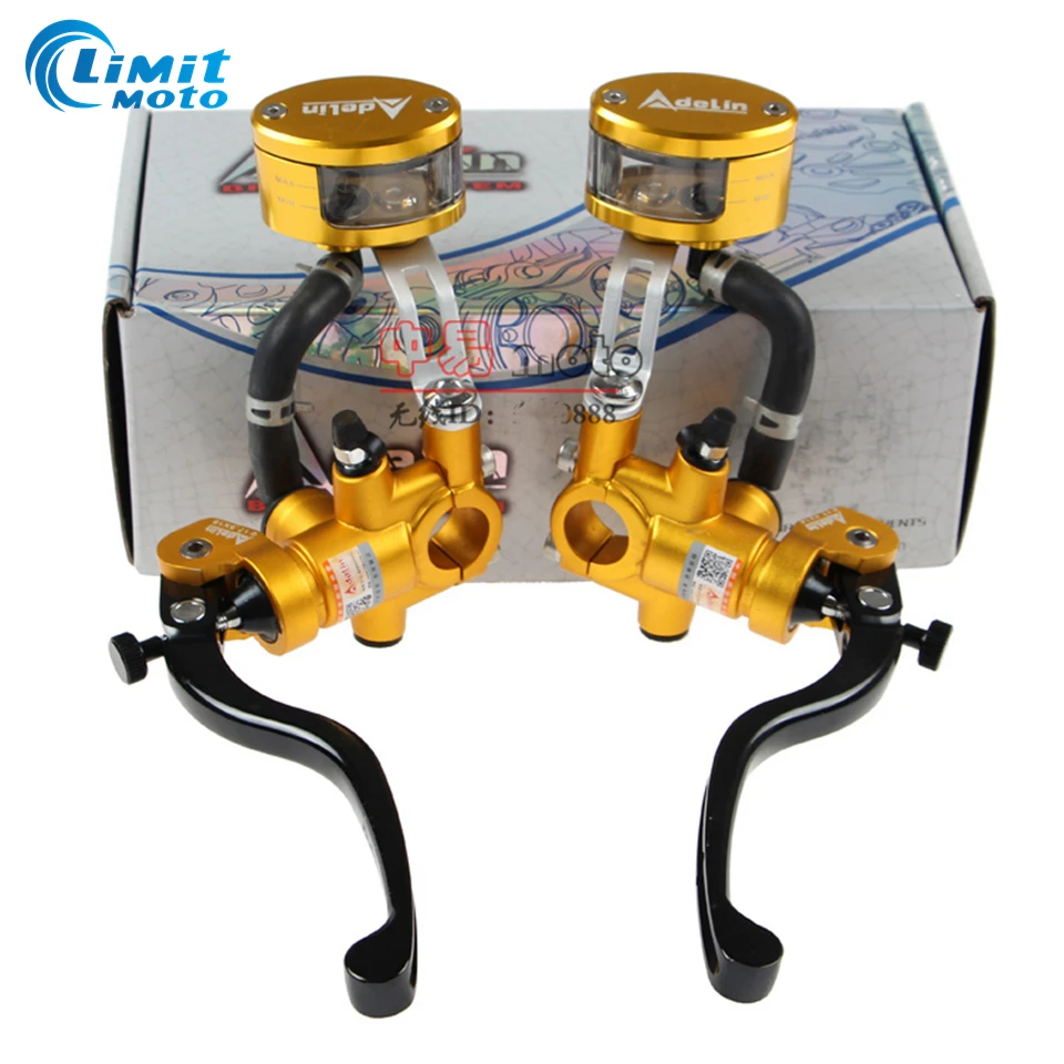 

Adelin 19 mm With oil cup tank Motorcycle Radial Brake Clutch Master Cylinder Hydraulic Pump For Honda Yamaha Kawasaki Suzuki