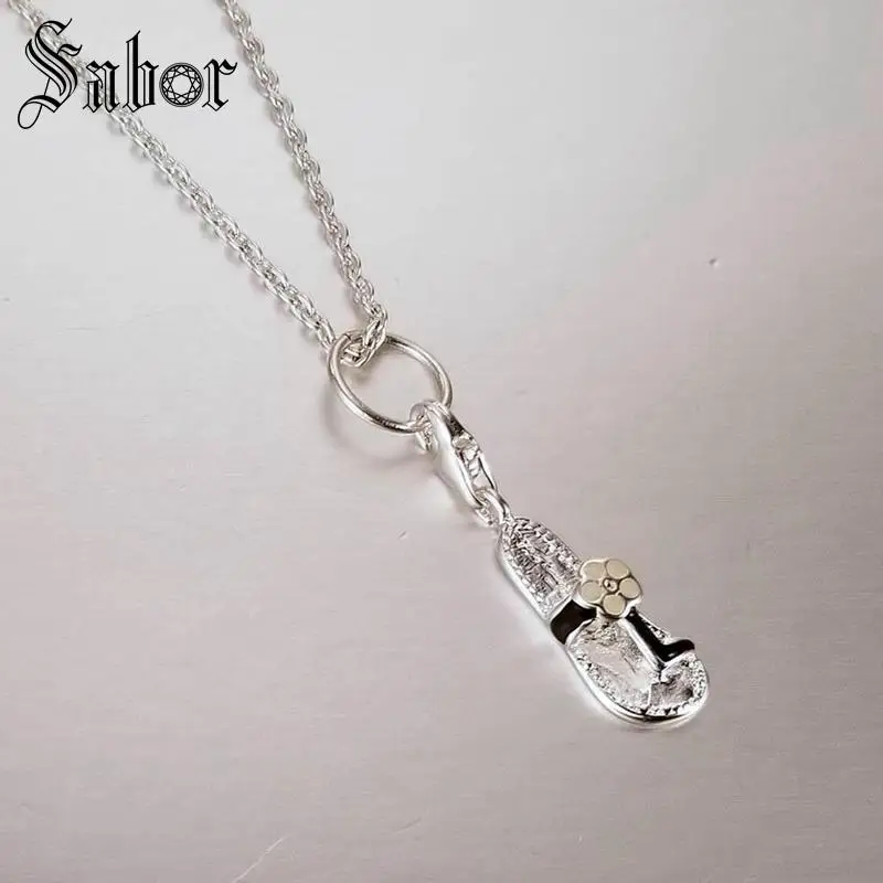 Женские сандалии с цветами подвески сделай сам подходят для браслетов и ожерелий