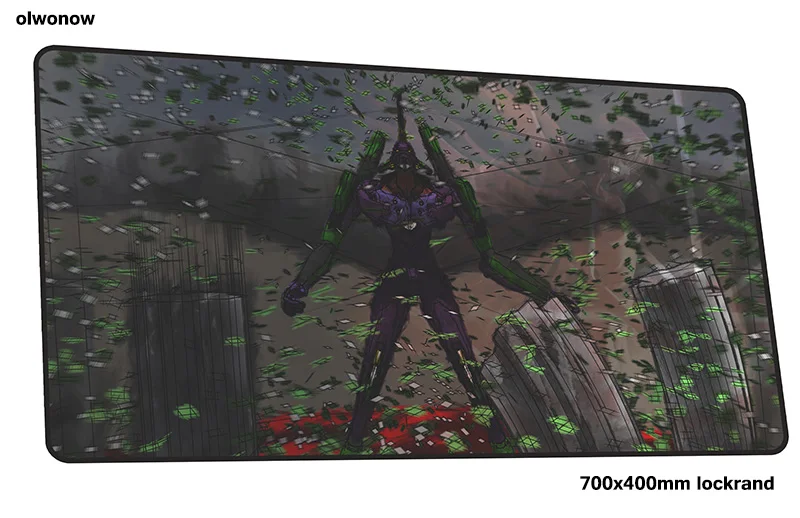 Size 700x400x2mm Evangelion Коврик для мыши 70x40 см Индивидуальные коврики для мыши лучший игровой коврик для мыши геймер на день рождения персонализированные коврики для мыши Клавиатура ПК pad - Цвет: Size 700x400x2mm