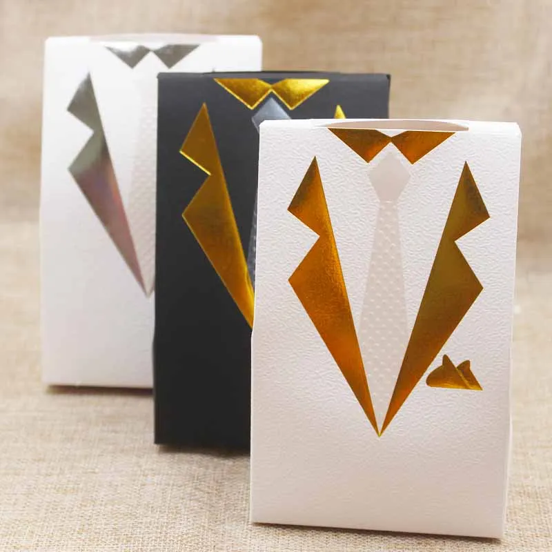 Pattern design paper gold foil gift box candy/wedding favor products package decoration 20pcs per lot | Украшения и аксессуары