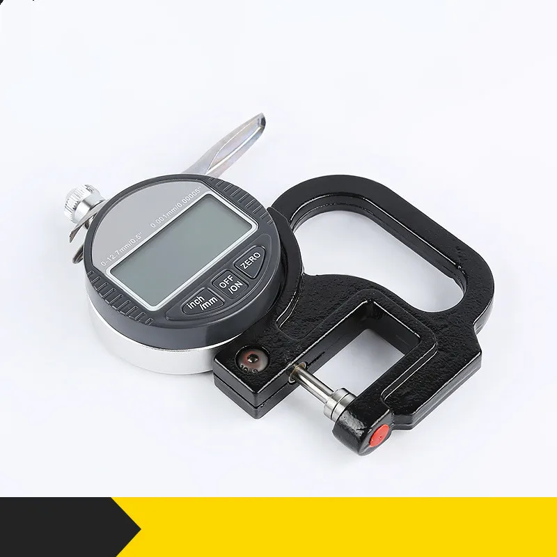 

0.001mm Electronic Thickness Gauge 10mm Digital Micrometer Thickness Meter Micrometro Thickness Tester 0-12.7mm 0-25.4mm