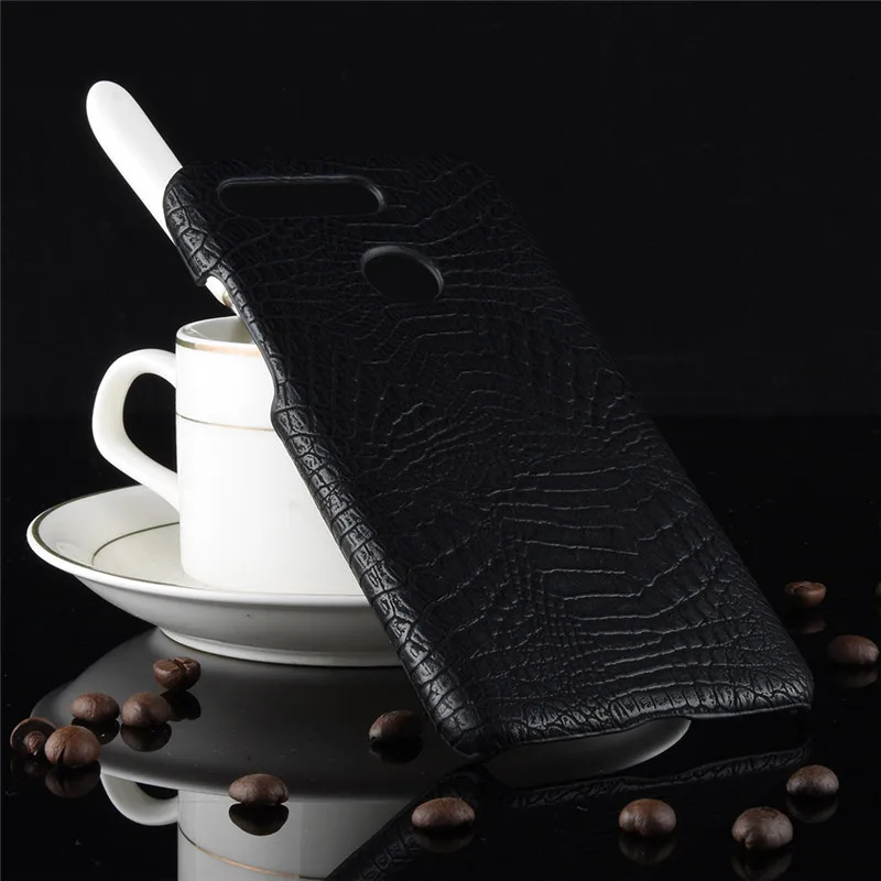 Huawei Honor View 20 phone bag case V20 Luxury Crocodile Skin PU leather Protective Case Cover For |