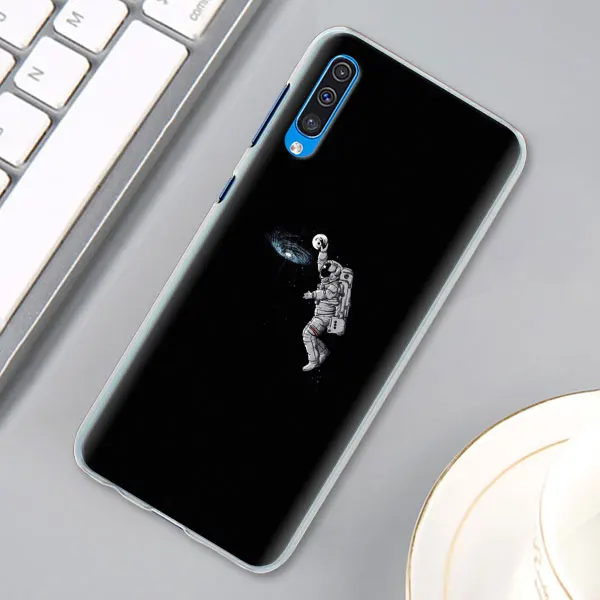 Space Love солнце и луна звезда рисунок чехол КРЫШКА ДЛЯ samsung Galaxy A30 A40 A50 A70 A6 A8 плюс A7 A9 M30 чехол для телефона Coque - Цвет: 14