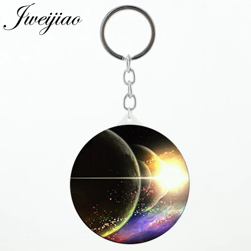 JWEIJIAO модный Космос портал Stargate Atlantis брелки зеркала прекрасный подарок зеркало для туалетного столика зеркало для макияжа для мальчиков d784