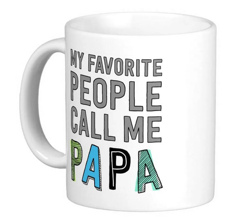 Классические кофейные кружки с надписью Call Me Papa моими любимыми людьми чайная