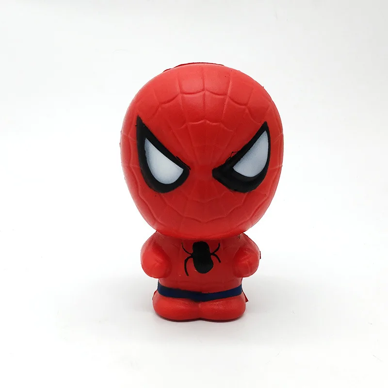 Spiderman Большой Мягкий Jumbo медленно поднимающиеся игрушки Squishi Unicornio Kawaii пончик лучший подарок для детей антистресс огромная игрушка украшение стола - Цвет: Spiderman