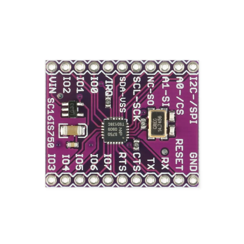 10 шт./лот 750 SC16IS750 один UART с I2C-Bus/SPI интерфейс для промышленного управления |