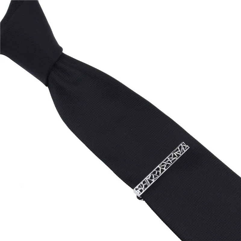 HAWSON модные Зажимы для галстука Имитация родия полые узоры галстук бары/застежки