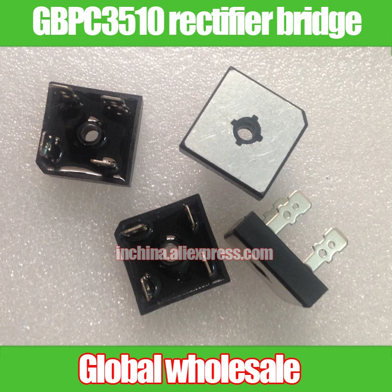 Бесплатная доставка выпрямительный мост GBPC3510/прямоугольный мостовой свай 1200 в 35