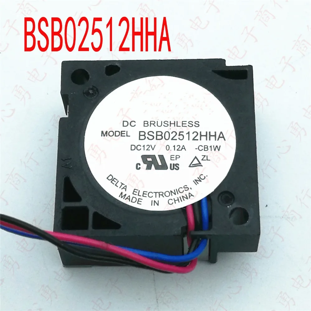 Новый оригинальный вентилятор для 12 в Φ 70x70x15 мм 7 см BSB02512HHA 25x25x10 2 5 три линии микро