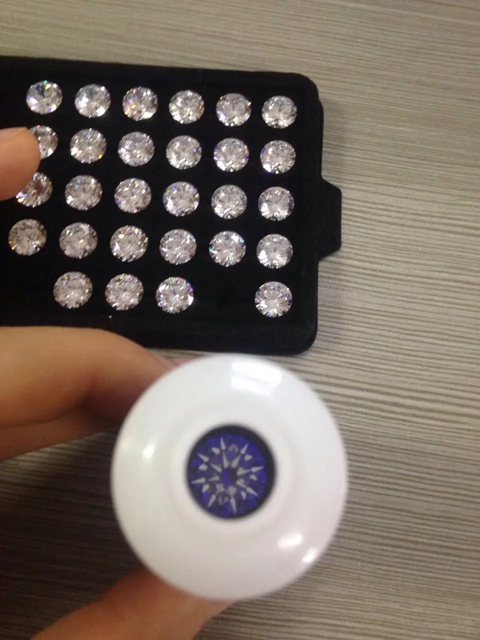 Блестящая огранка Charles & Colvard moissanite D color 0.2ct 3 5 мм Сердце и Стрела алмаз Прованс