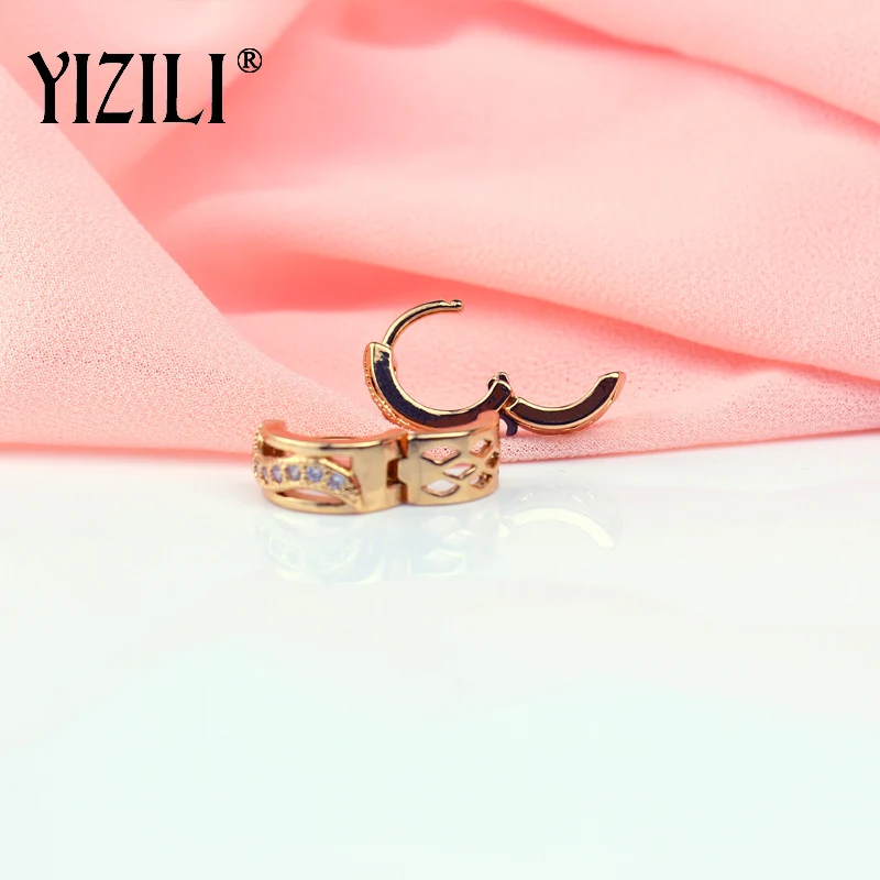 YIZILI новые модные умные шикарные медные серьги подвески из искусственной кожи