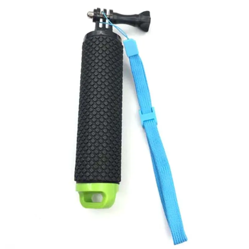 Green Поплавок рукоятка плавучий стержень палка монопод Штатив для Gopro Go Pro Hero 5 4 3 Xiaomi Xiomi Yi 2 4 K 4 K Экшн-камера - Цвет: Green