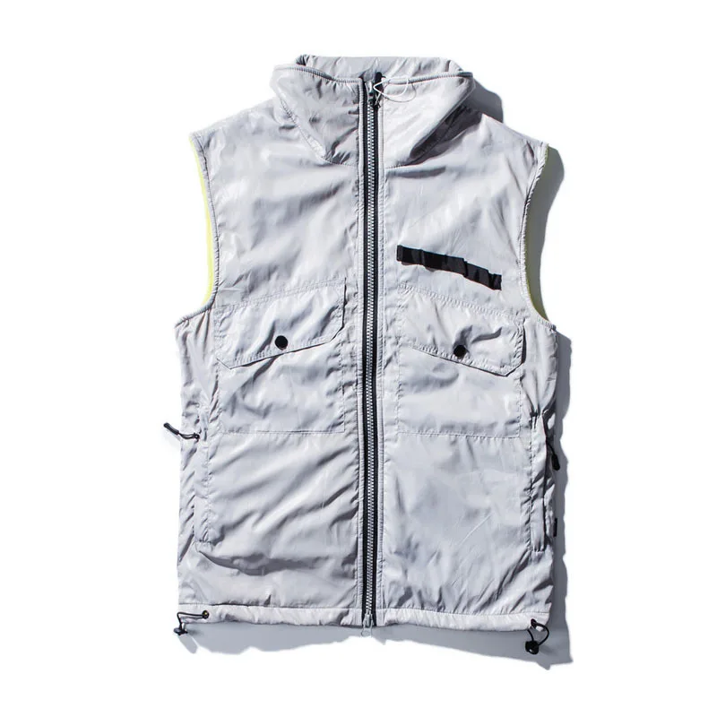 Жилет для Для мужчин жилет 2018 Осень Хип Хоп Уличная унисекс жилеты|Мужские жилеты