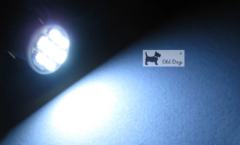 Автомобильный мигающий 100 шт. рекламный светодиод T10 8 smd 1206 светодиодов 8SMD
