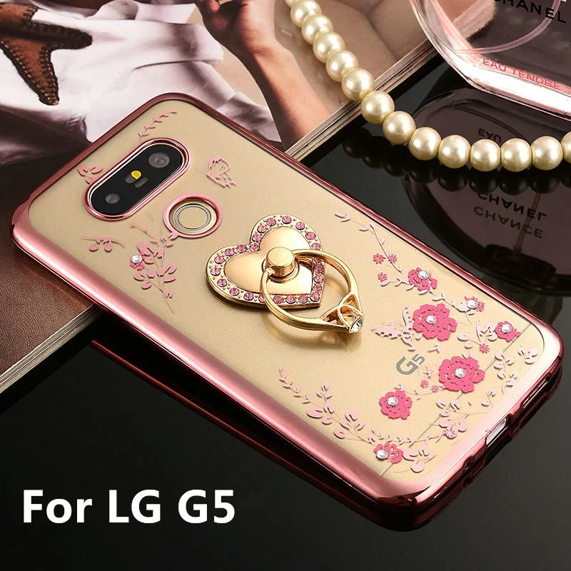 Xinchentech для LG G5/G5 SE/G5 lite случае Роскошные Покрытие позолоченная ТПУ Силиконовые