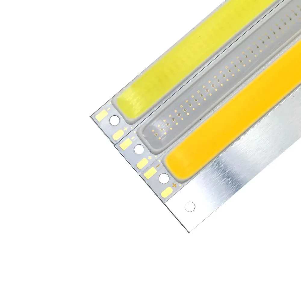 10 шт. 60*8 мм 2.36in DC3 4V COB светодиодный светильник источник 3 7 V лампы Вт DIY Настольная