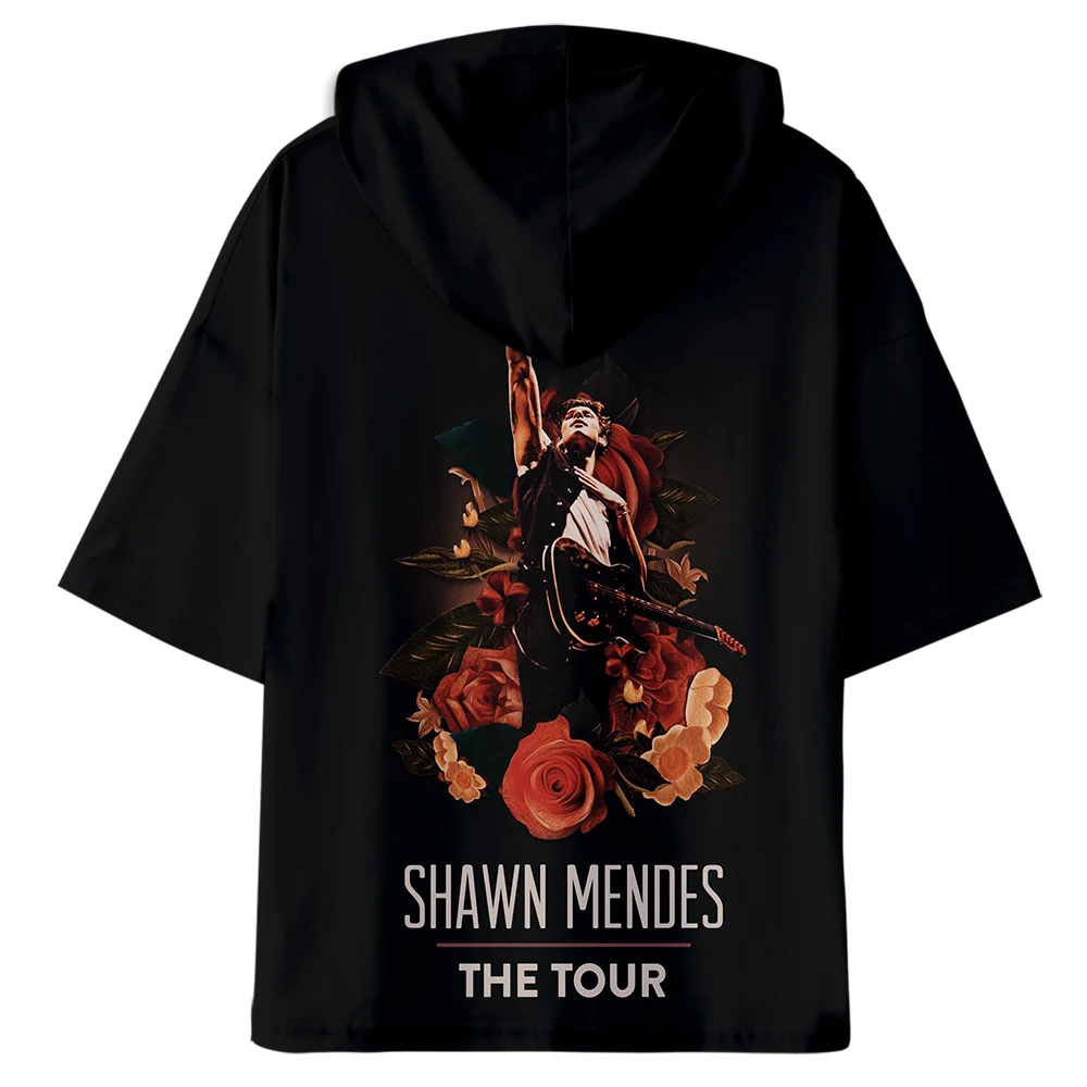 Новинка Мужская/Женская модная Толстовка Shawn Mendes с капюшоном и принтом кавайная