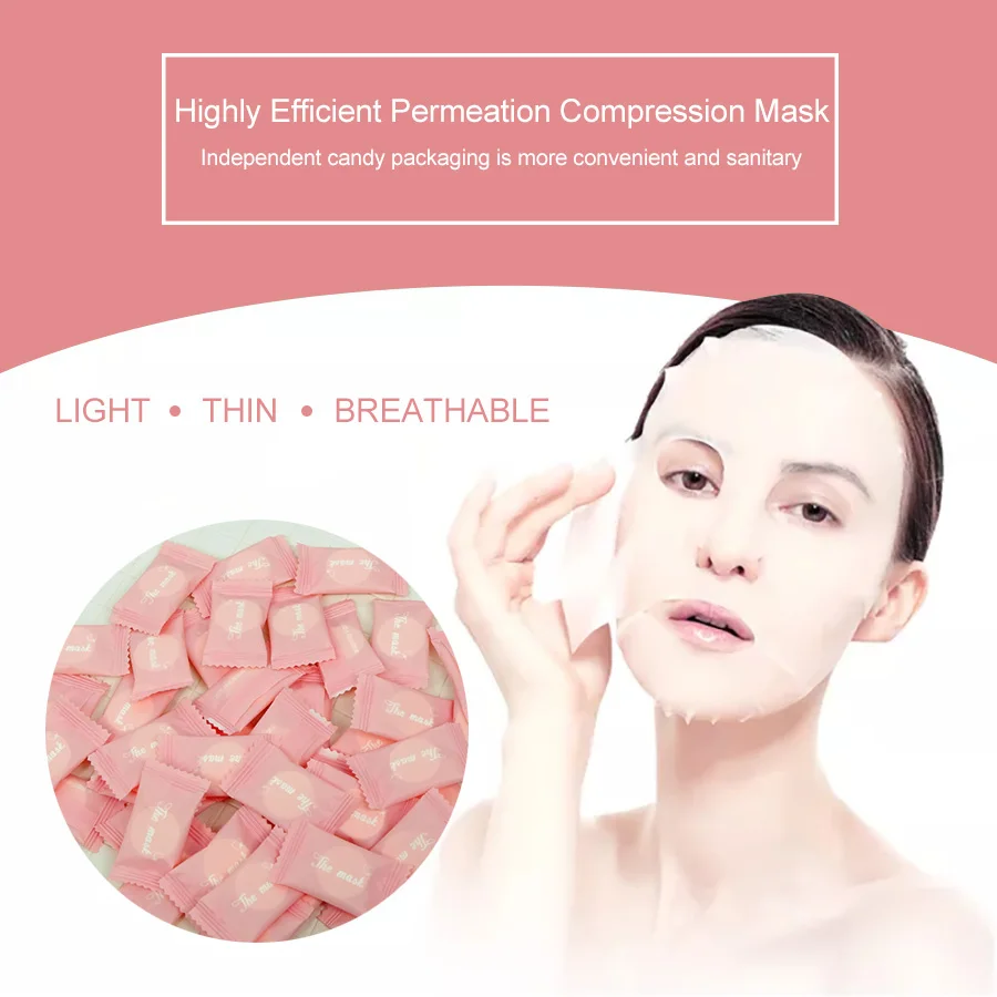 Одноразовая маска для лица спрессованная из бумаги | Красота и здоровье