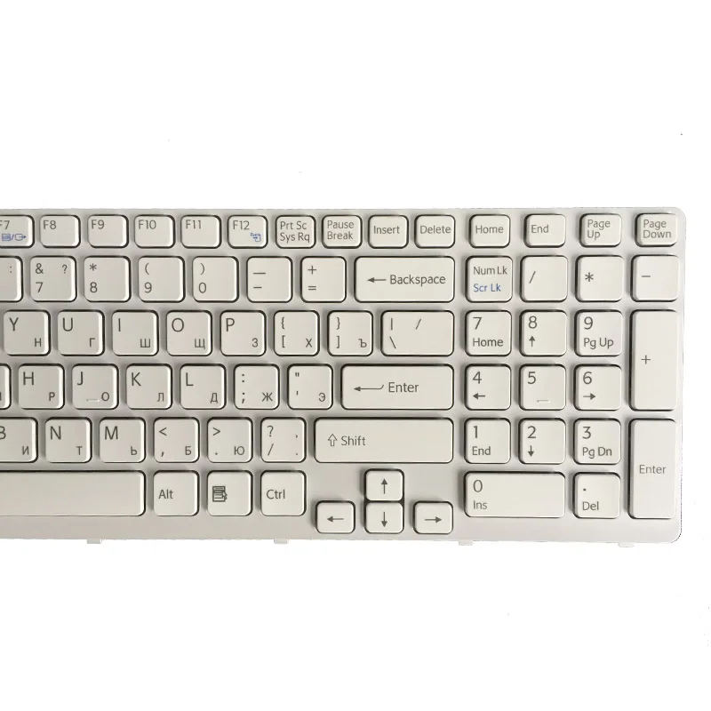 Новый для sony vaio SVE1511Q1ESI SVE1511D1EW SVE151C11M SVE1511C119B Витте Русский RU Клавиатура