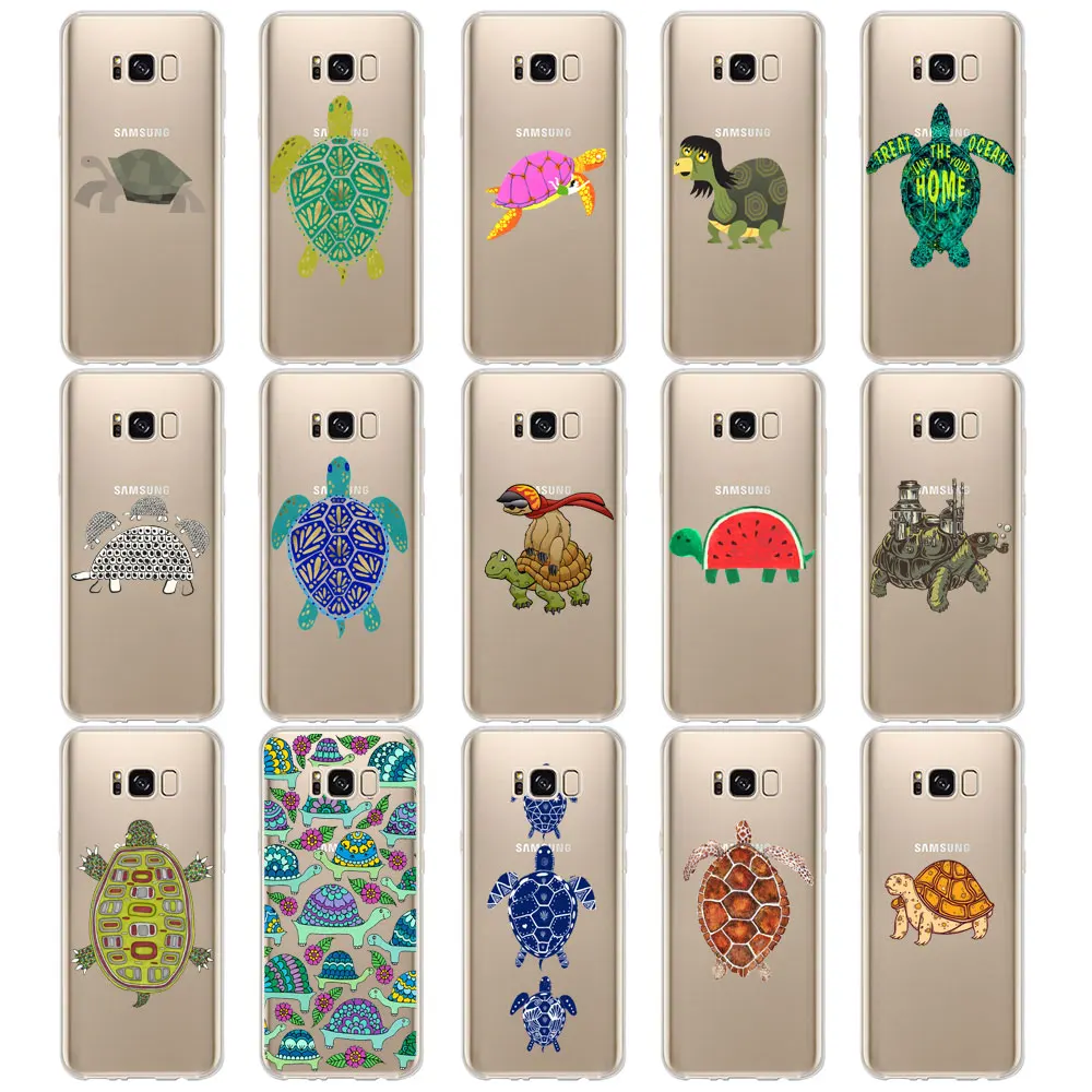 Dream Fox K356 модная черепаховая мягкая ТПУ силиконовый чехол для samsung Galaxy Note S 6 7 8 9 Edge