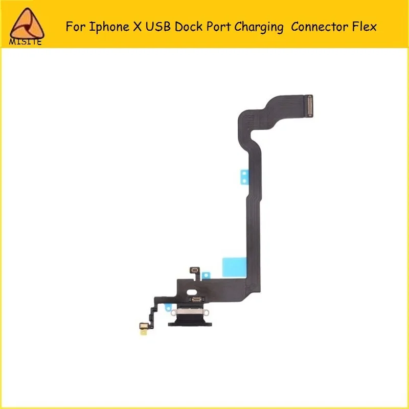 Новинка 100 шт./лот шлейф для зарядного устройства USB iPhone X десять 10 порт зарядки