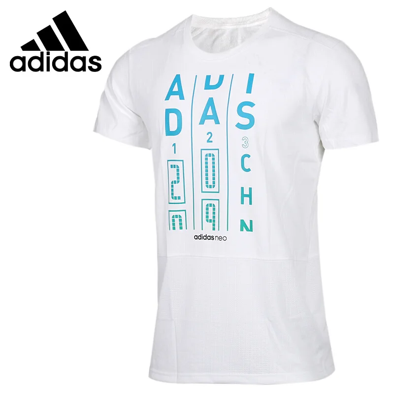 Новое поступление оригинальных мужских футболок с коротким рукавом Adidas Neo Label M CS
