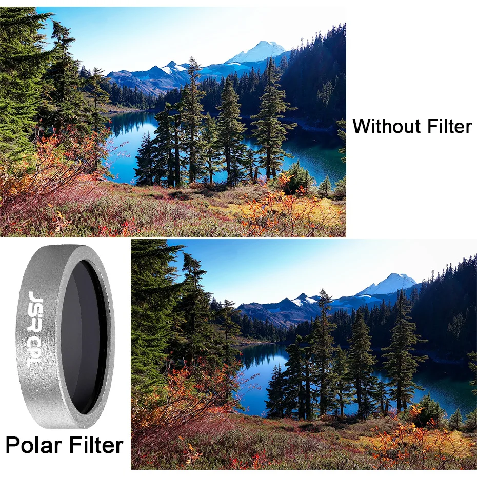 UV Polar ND4 ND8 ND16 ND32 фильтр для дрона камеры Parrot Anafi поляризационный карданный