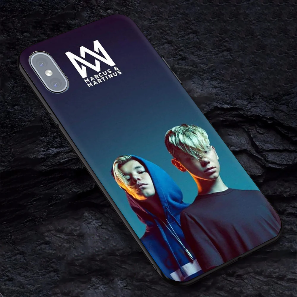 Чехол с принтом Маркуса мартинуса для iphone 7 plus мягкие чехлы из ТПУ 6 6s X XR XS MAX coque