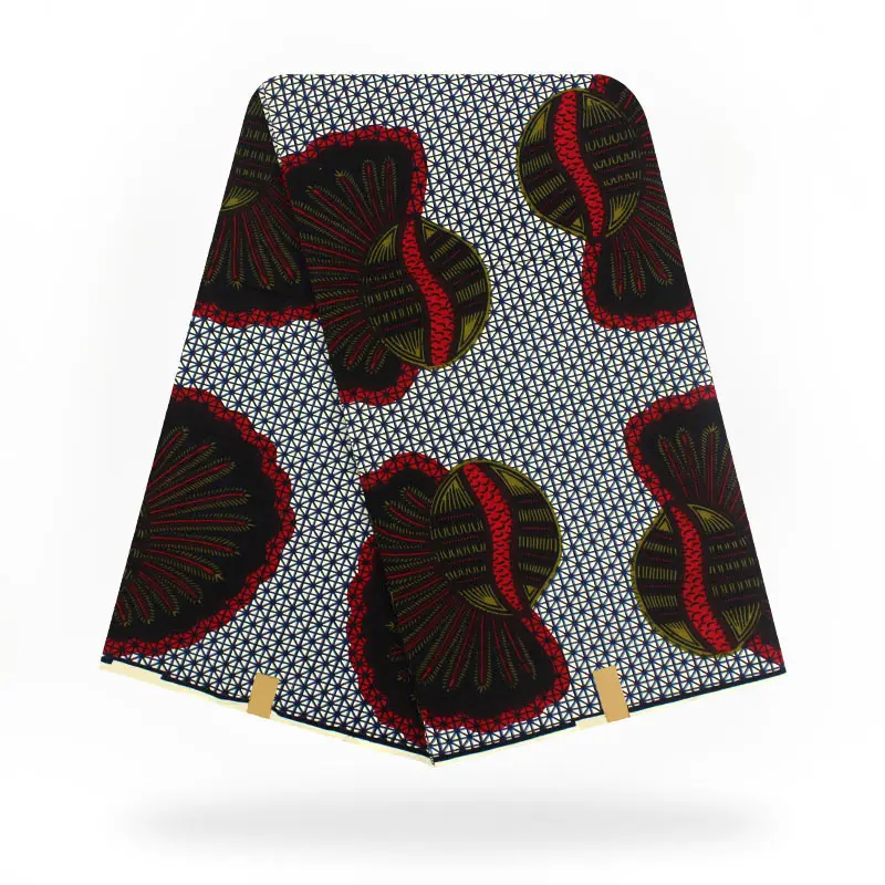 100% cotton african fabric hollandais wax high quality print ankara real for garment qd-7-29 | Дом и сад