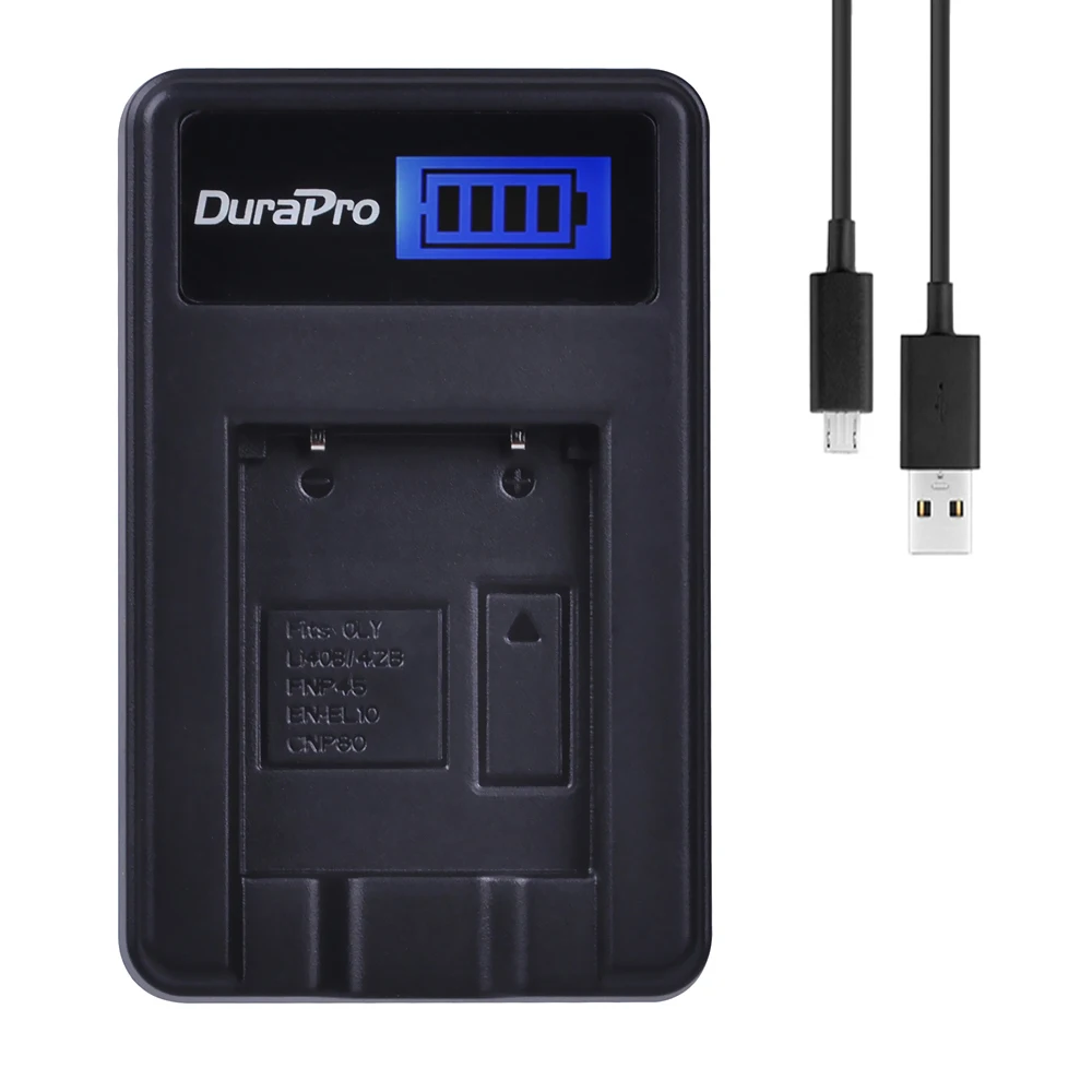 ЖК-дисплей USB зарядное устройство для Olympus Li 40B 42B Li-42B аккумулятор FUJIFILM NP-45 NP 45 NP45 45A
