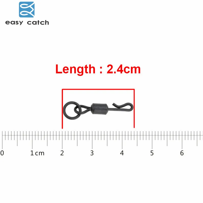 Поворотное кольцо поворотное 20 шт. матовое черное быстросменное с цельным