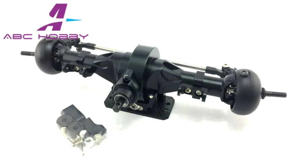 1/10 Crawler Metal Complete Billet Machined T3 Front and Rear Axle for SCX-10 Dingo 1set | Игрушки и хобби