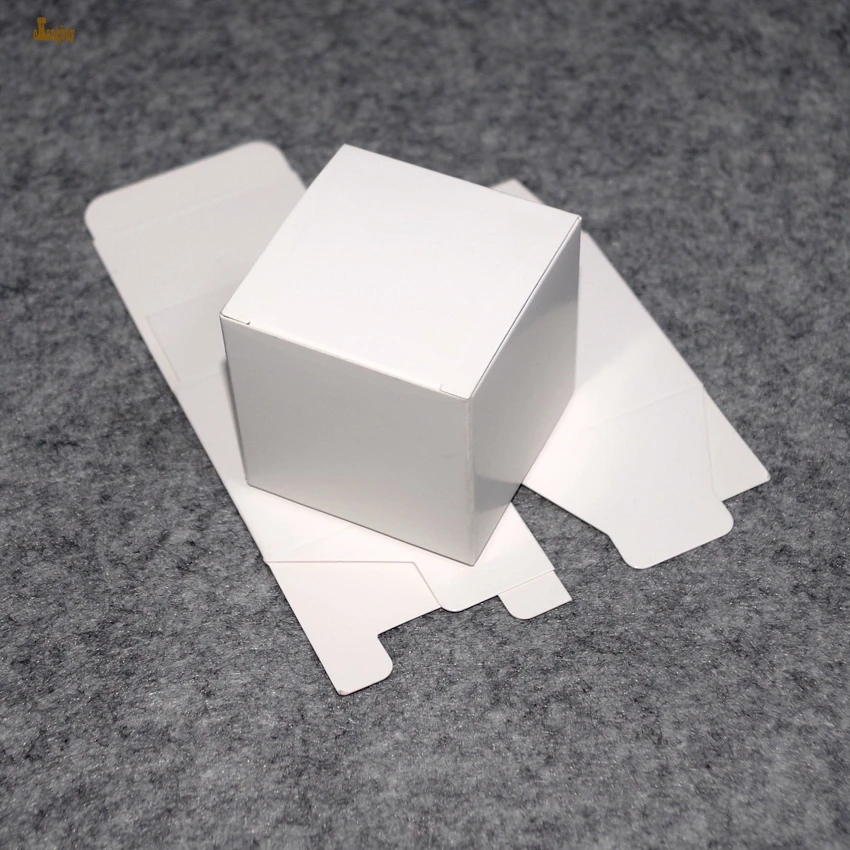 50 шт./лот 6x6x11 см мини коробка из крафтовой бумаги сделай сам флакон с губной