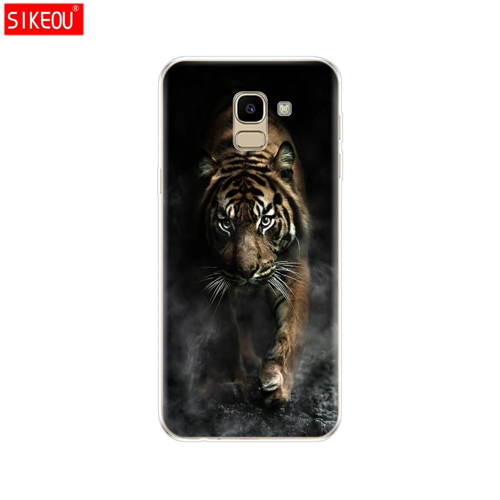 12076 Для samsung J6 чехол EU J600 J600F SM-J600F Мягкий ТПУ чехол для samsung Galaxy J6Plus J6+ J 6 Plus J610 J610F силиконовый - Цвет: 12076