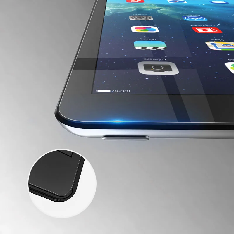 2.5D полное покрытие Экран Защитная крышка для Apple iPad 2/3/4 5 6 Air 1 2 9 7 2018 закаленное