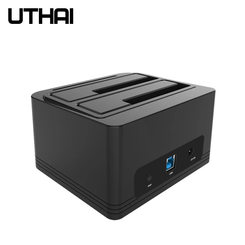 UTHAI G04 многофункциональный двойной слот USB3.0 жесткое основание привода 2,5/3,5 дюймов жесткий диск HDD офлайн копия Cloner