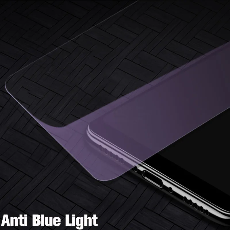 Закаленное стекло для Xiaomi Redmi Note 7 Взрывозащищенная защита от синего света экрана