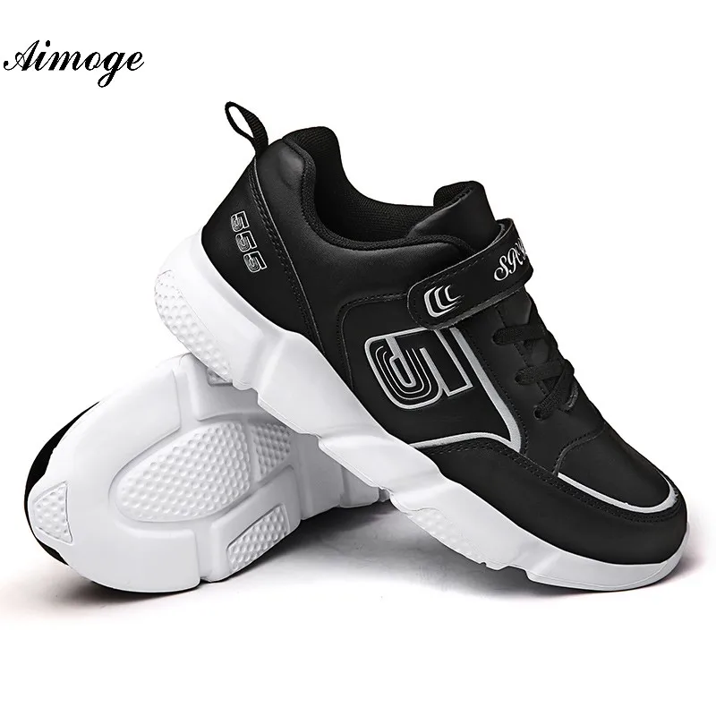 2018 Aimoge Basket Garcon Enfant спортивная баскетбольная обувь для девочек детская дышащие