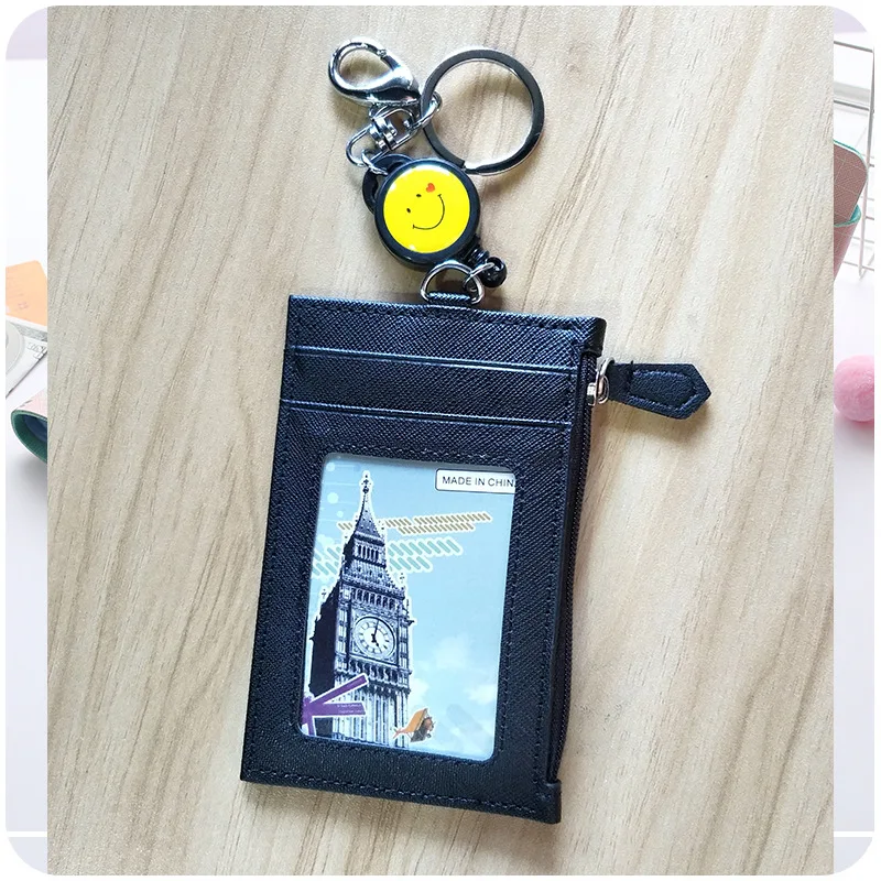 2019 женский держатель для карт мягкая кожаная сумка с цепочкой ключей маленькие