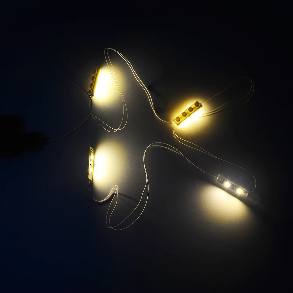 1 PCS Lightailing брендовый высокое качество белый и теплый белый светодио дный свет комплект аксессуары для СОЗДАТЕЛЬ серии игрушка-конструктор - Цвет: 1 PCS