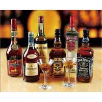 5d diy diamond painting cross stitch cup crystal needlework full square diamond embroidery liqueur pattern resin drill mosaic