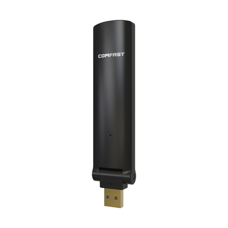 COMFAST usb wifi адаптер AC 600 Мбит/с 802.11b/n 2 4 ГГц + 5 8 подключи и работай Wi Fi ключ ПК сетевая