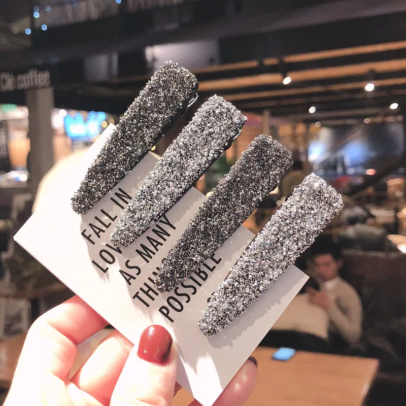 1 шт. Корейский простой зажим для волос |