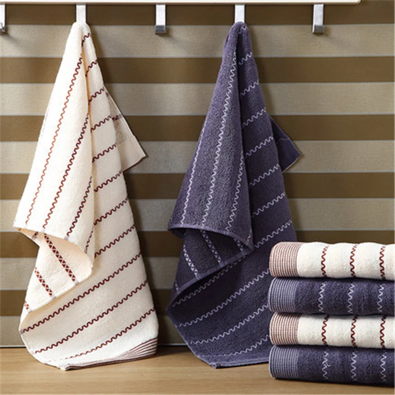 LCTMMYGS 2piece packaging Towel cotton thickened soft absorbent face towel for adult men and women | Дом и сад